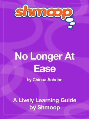 cover image of No Longer at Ease